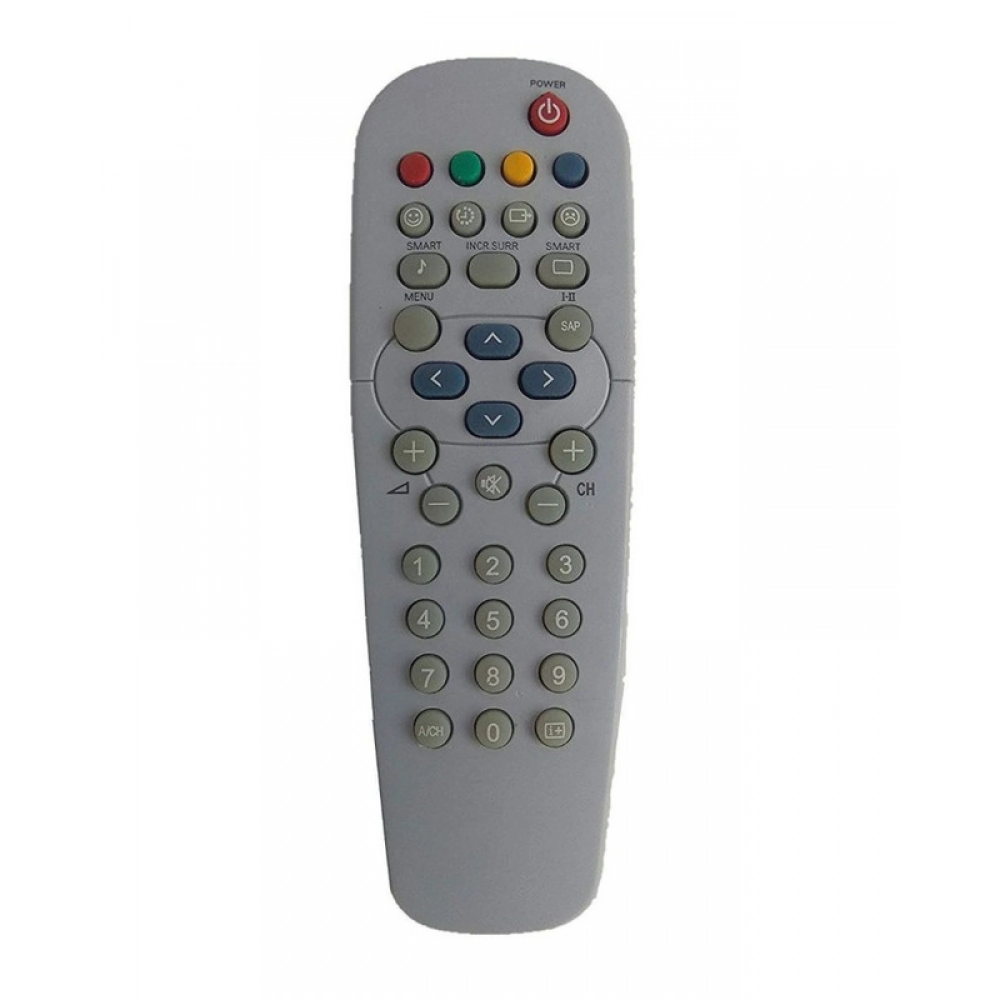 Ecomoye CRT TV Remote No. PH-ZAPA, Compatible/Replacement for Philips CRT TV Remote Control, White (Exactly Same Remote will Only Work)