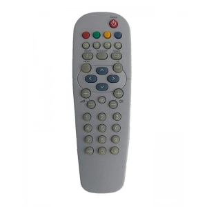Ecomoye CRT TV Remote No. PH-ZAPA, Compatible/Replacement for Philips CRT TV Remote Control, White (Exactly Same Remote will Only Work)