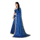 Women's Sana Silk Bandhni Saree With Unstitched Blouse 5.5Mtr (Royal Blue)