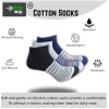 3_Pair Set Unisex Casual Cotton Printed Low Cut Socks (Multicolor) 3_Pair Set Unisex Casual Cotton Printed Low Cut Socks (Multicolor)