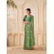 Women's Digital Printed Georgette Saree With Unstitched Blouse (Pista, 5-6 Mtrs) Women's Digital Printed Georgette Saree With Unstitched Blouse (Pista, 5-6 Mtrs)