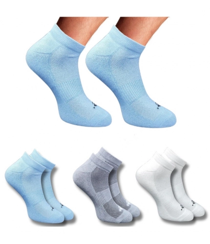 3_Pair Set Unisex Casual Cotton Printed Low Cut Socks (Multicolor)