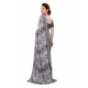Women's Georgette Printed Saree With Unstitched Blouse 5.5Mtr (Grey) Women's Georgette Printed Saree With Unstitched Blouse 5.5Mtr (Grey)