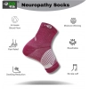 3_Pair Set Unisex Casual Cotton Printed Ankle Length Support Socks (Multicolor) 3_Pair Set Unisex Casual Cotton Printed Ankle Length Support Socks (Multicolor)