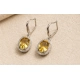 Women's Brass Silver Plated Pendant Set (Yellow) Women's Brass Silver Plated Pendant Set (Yellow)