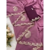 Dropship Women's Digital Printed  Georgette Saree With Unstitched Blouse (Pink, 5-6 Mtrs)