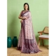 Women's Silk Blend Printed Saree With Unstitched Blouse 5.5Mtr (Grey) Women's Silk Blend Printed Saree With Unstitched Blouse 5.5Mtr (Grey)