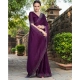 Women's Rangoli Diamond Weaving - Stone Work Saree With Unstitched Blouse 5.5Mtr (Purple) Women's Rangoli Diamond Weaving - Stone Work Saree With Unstitched Blouse 5.5Mtr (Purple)