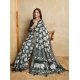 Women's Silk Blend Printed Saree With Unstitched Blouse 5.5Mtr (Green) Women's Silk Blend Printed Saree With Unstitched Blouse 5.5Mtr (Green)
