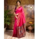 Women's Silk Blend Zari Woven Saree With Unstitched Blouse 5.5Mtr (Pink) Women's Silk Blend Zari Woven Saree With Unstitched Blouse 5.5Mtr (Pink)