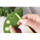 Pack Of_5 Vegetable And Herb Leaf Stripper – Plastic Kitchen Gadgets for Celery, Parsley And Cabbage (Color: Assorted )