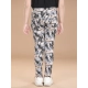 Girl's Cotton Lycra Floral Elasticated Jeggings (Multicolor) Girl's Cotton Lycra Floral Elasticated Jeggings (Multicolor)