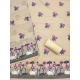 Women's Banarasi Silk Printed Unstitched Salwar Suit Material With Dupatta (Cream, 3Mtrs)