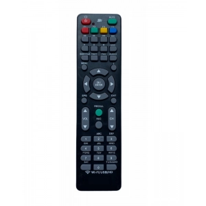 Ecomoye DTH Remote No. 764 (with WiFi), Compatible/Replacement for Kingstar, i-Zone, Manthan Free Dish DTH Remote, Black (Exactly Same Remote will Only Work)