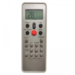 Ecomoye AC Remote No. 117 (No Backlight), Compatible/Replacement for Toshiba AC Remote Control, White (Exactly Same Remote will Only Work)