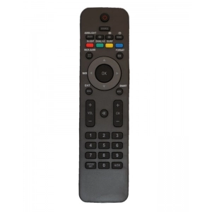 Ecomoye LCD/LED Remote No. PH29 (No USB Key), Compatible/Replacement for Philips LCD/LED TV Remote, Black (Exactly Same Remote will Only Work)