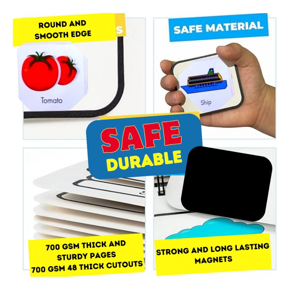 Montessori Busy Book Benefits– Complete Early Learning Activity Book (2–4 Years, Multicolor)