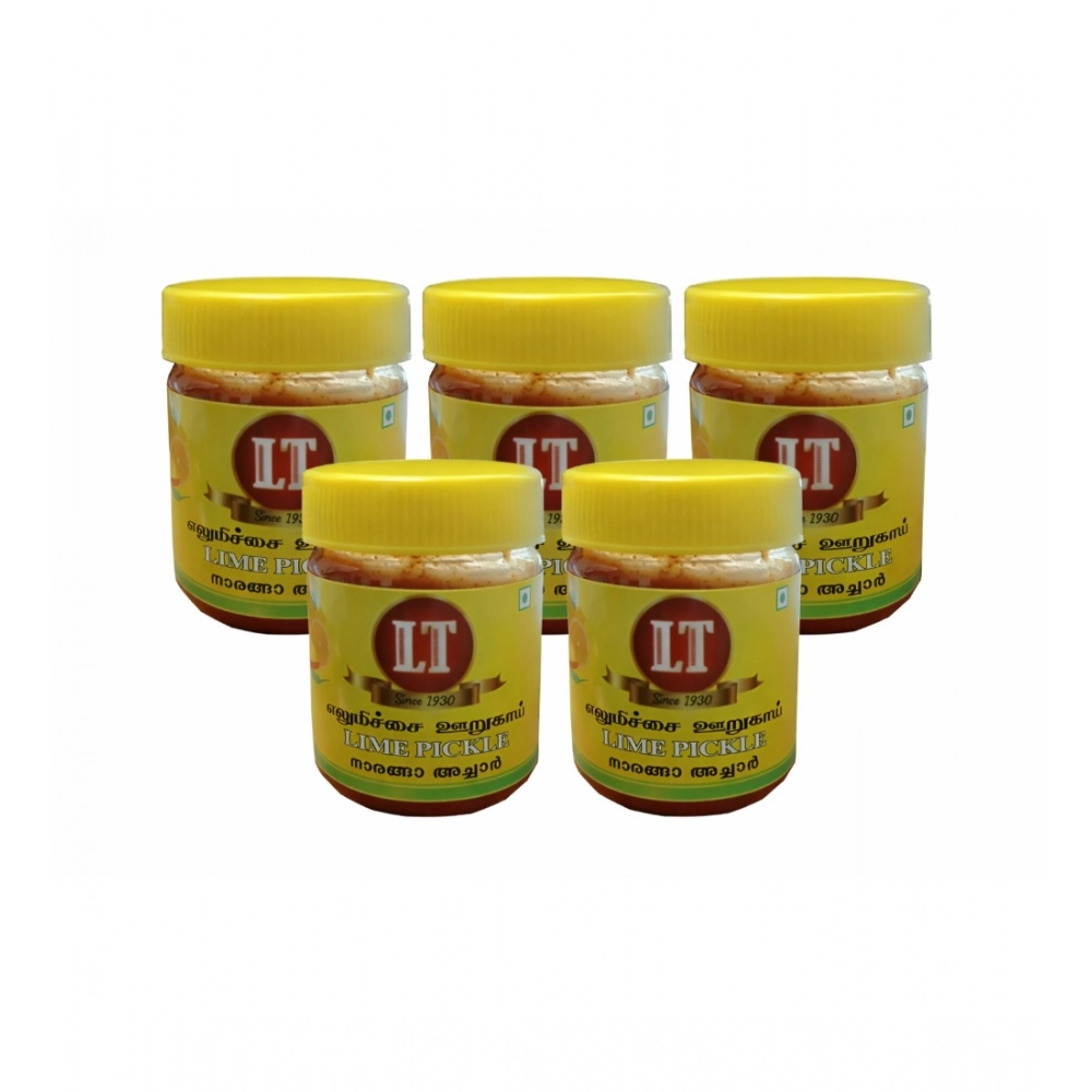 Pack of_5 100GM LT Lemon Pickle Traditional Digestive Side Dish (Red) Pack of_5 100GM LT Lemon Pickle Traditional Digestive Side Dish (Red)