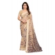Women's Georgette Printed Saree With Unstitched Blouse 5.5Mtr (Beige) Women's Georgette Printed Saree With Unstitched Blouse 5.5Mtr (Beige)