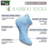 4_Pair Set Unisex Casual Cotton Printed Ankle Length Socks (Multicolor)