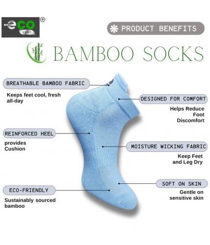 4_Pair Set Unisex Casual Cotton Printed Ankle Length Socks (Multicolor)