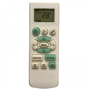 Ecomoye AC Remote No. 58 (No Backlight), Compatible/Replacement for Samsung AC Remote Control, White (Exactly Same Remote will Only Work)