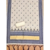 Women's Banarasi Silk Printed Unstitched Salwar Suit Material With Dupatta (Navy Blue, 3Mtrs) Women's Banarasi Silk Printed Unstitched Salwar Suit Material With Dupatta (Navy Blue, 3Mtrs)