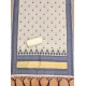 Women's Banarasi Silk Printed Unstitched Salwar Suit Material With Dupatta (Navy Blue, 3Mtrs)