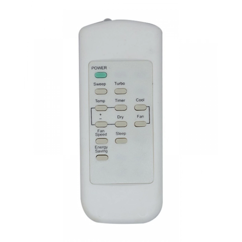Ecomoye AC Remote No. 100A (No Backlight), Compatible/Replacement for Carrier AC Remote Control, White (Exactly Same Remote will Only Work)