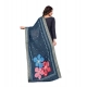 Women's chanderi silk Printed Dupatta (Navy Blue, Length: 2 Mtr) Women's chanderi silk Printed Dupatta (Navy Blue, Length: 2 Mtr)