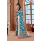 Women's Printed Cotton Linen Saree withPrinted Saree With Unstitched Blouse (Peacook Green, 5-6Mtrs) Women's Printed Cotton Linen Saree withPrinted Saree With Unstitched Blouse (Peacook Green, 5-6Mtrs)