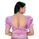 Women's Jimmy Solid Designer Neck Elastic Sleeve Readymade Blouse (Light Pink 38 , Alterable up to 42)-PID65830 Women's Jimmy Solid Designer Neck Elastic Sleeve Readymade Blouse (Light Pink 38 , Alterable up to 42)-PID65830
