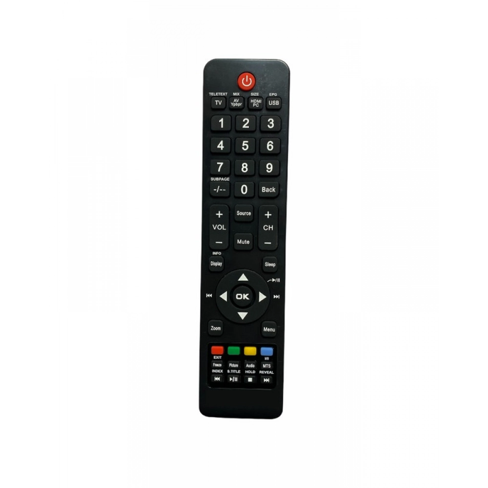 Ecomoye LCD/LED Remote No. 390, Compatible/Replacement for AOC LCD/LED TV Remote Control, Black (Exactly Same Remote will Only Work)