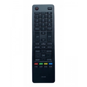 Ecomoye LCD/LED Remote No. 18H, Compatible/Replacement for Haier LCD/LED TV Remote Control, Black (Exactly Same Remote will Only Work)