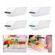 Plastic Fridge Space Saver Rack Organizer – (Color: Assorted )