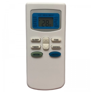 Ecomoye AC Remote No. 17 (No Backlight), Compatible/Replacement for Godrej AC Remote Control, White (Exactly Same Remote will Only Work)