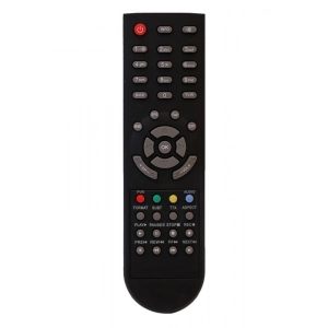 Ecomoye Set Top Box Remote No. 352, Compatible/Replacement for Den HD Set Top Box Remote Control, Black (Exactly Same Remote will Only Work)