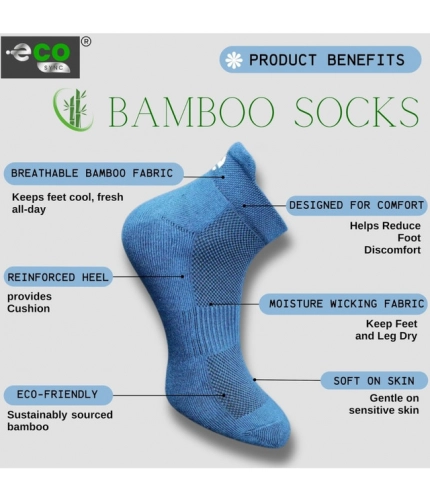 4_Pair Set Unisex Casual Cotton Printed Ankle Length Socks (Multicolor)