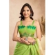 Women's Linen Cotton Printed Ready To Wear Saree With Unstitched Blouse 5.5 Mtr (Lime) Women's Linen Cotton Printed Ready To Wear Saree With Unstitched Blouse 5.5 Mtr (Lime)
