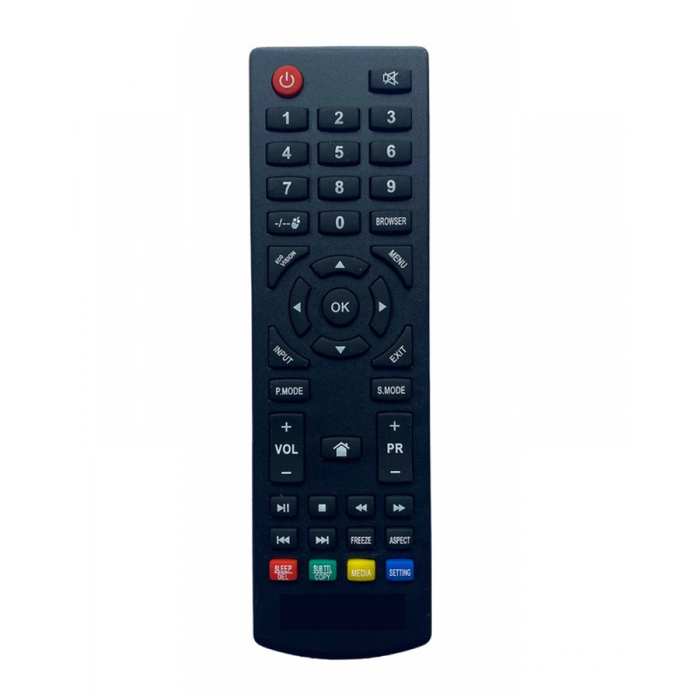 Ecomoye LCD/LED Remote No. TN676, Compatible/Replacement for Thomson LCD/LED TV Remote Control, Black (Exactly Same Remote will Only Work)