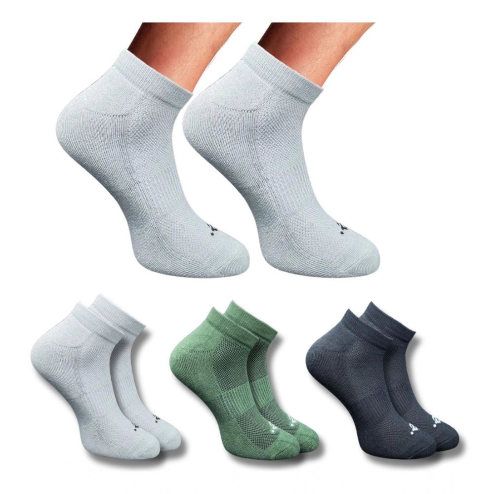 3_Pair Set Unisex Casual Cotton Printed Low Cut Socks (Multicolor) 3_Pair Set Unisex Casual Cotton Printed Low Cut Socks (Multicolor)