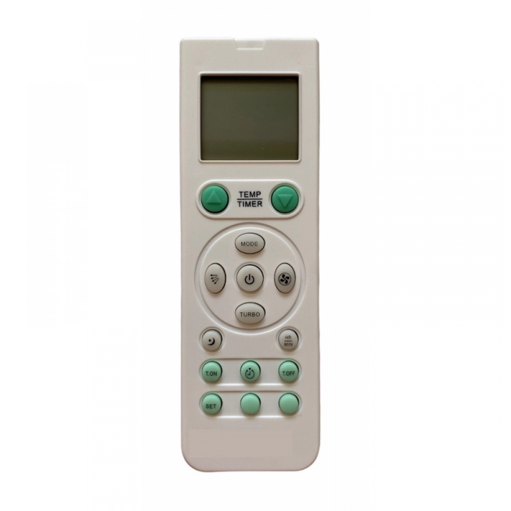Ecomoye AC Remote No. 102 (No Backlight), Compatible/Replacement for Videocon AC Remote Control, White (Exactly Same Remote will Only Work)