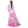 Women's Georgette Floral Printed Saree With Unstitched Blouse 5.5Mtr (Pink) Women's Georgette Floral Printed Saree With Unstitched Blouse 5.5Mtr (Pink)