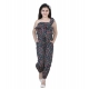 Girl's Polyester Moss Floral Sleeveless Jumpsuit (Multicolor) Girl's Polyester Moss Floral Sleeveless Jumpsuit (Multicolor)