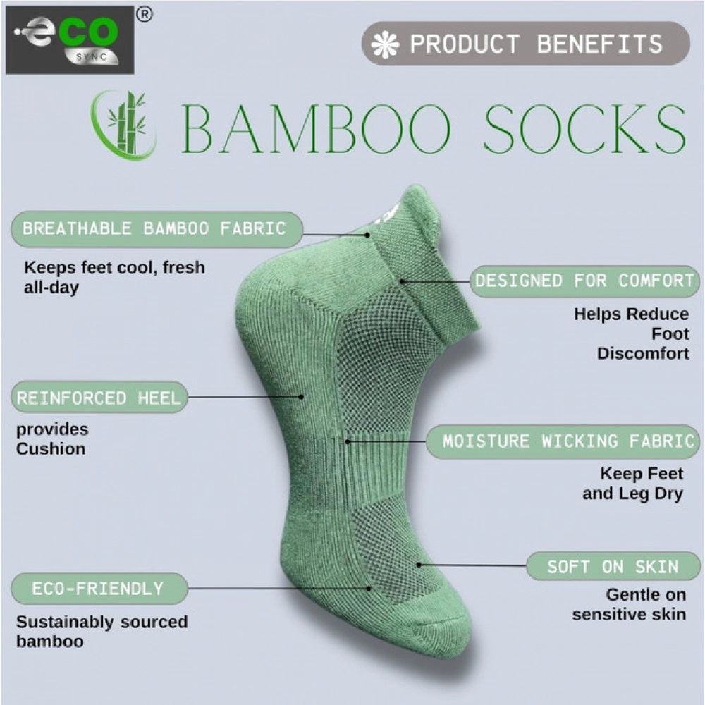 4_Pair Set Unisex Casual Cotton Printed Ankle Length Socks (Multicolor)