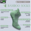 4_Pair Set Unisex Casual Cotton Printed Ankle Length Socks (Multicolor)