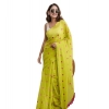 Women's Linen Printed Saree With Unstitched Blouse 5.5Mtr (Light Green) Women's Linen Printed Saree With Unstitched Blouse 5.5Mtr (Light Green)