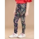 Girl's Cotton Lycra Floral Elasticated Jeggings (Multicolor) Girl's Cotton Lycra Floral Elasticated Jeggings (Multicolor)
