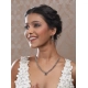 Women's Brass Silver Plated Necklace set (Blue) Women's Brass Silver Plated Necklace set (Blue)