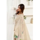 Women's Linen Cotton Printed Ready To Wear Saree With Unstitched Blouse 5.5 Mtr (Light_Beige) Women's Linen Cotton Printed Ready To Wear Saree With Unstitched Blouse 5.5 Mtr (Light_Beige)